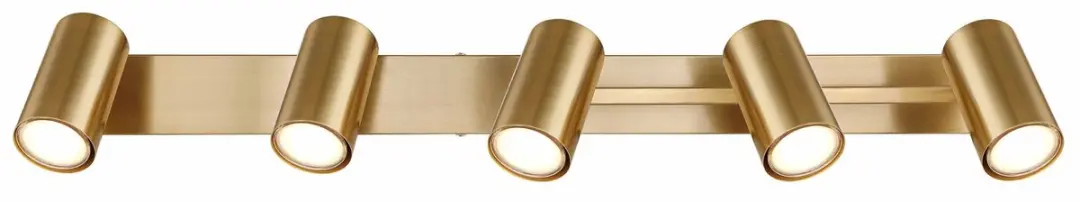 Globo Robby GU10 Opbouwspot - 5 Stuks - Goud - afbeelding 6 van 6