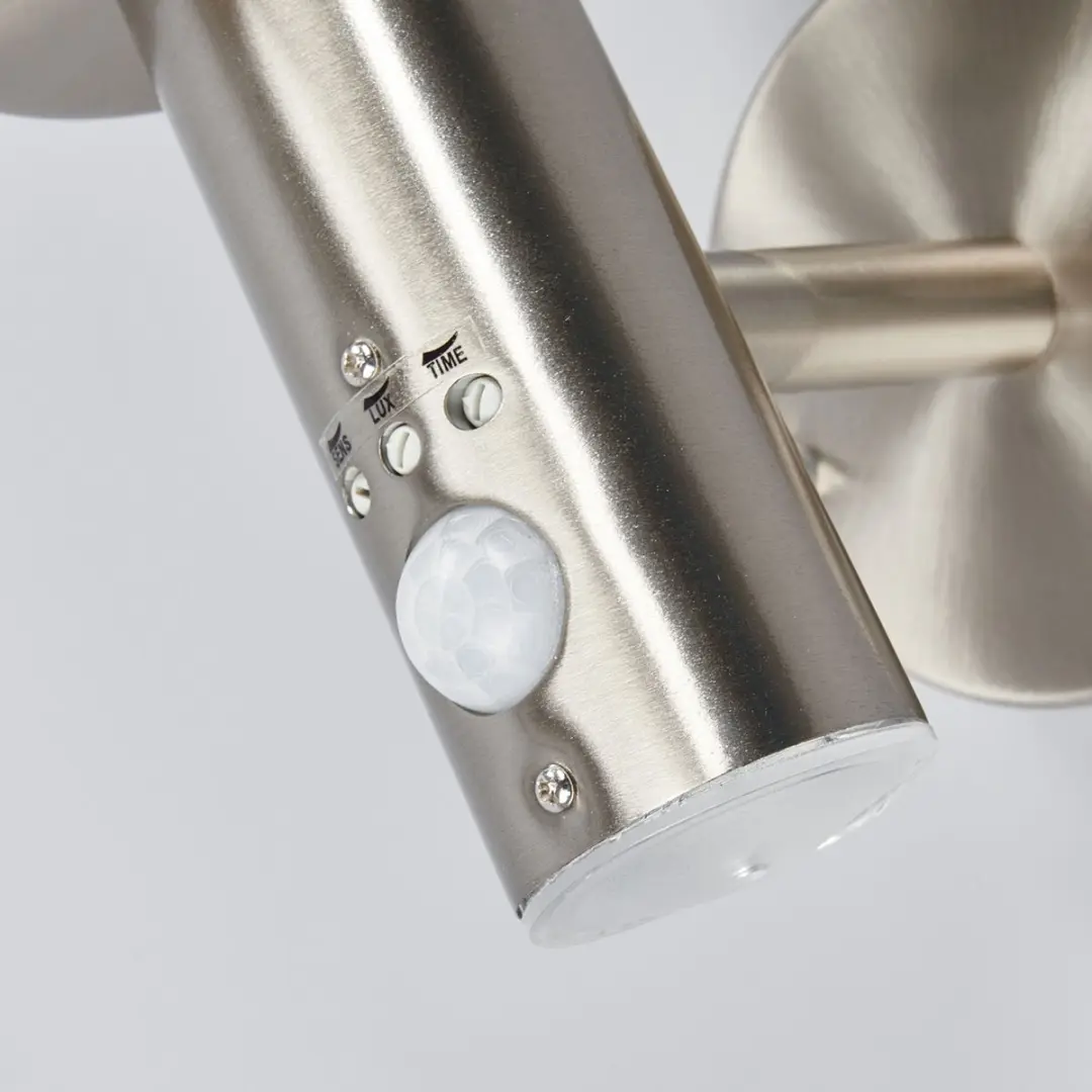 Lindby Wandlamp Buiten Roestvrij Staal 1 Licht E27