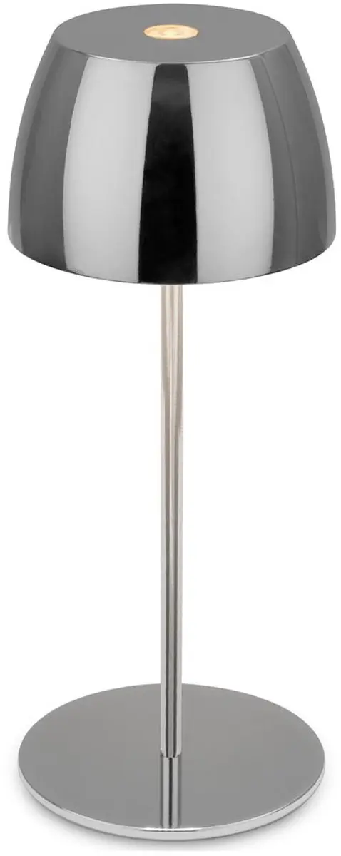 Briloner Serina Mini 7503018 LED Tafellamp - Dimbaar Touch - IP44 - Chroom