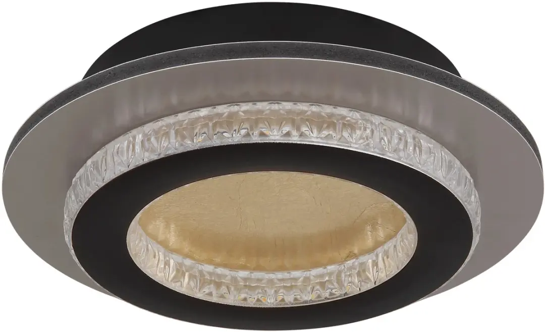 Globo Jayden Plafondlamp - Ø20cm - LED - Zwart - afbeelding 6 van 6