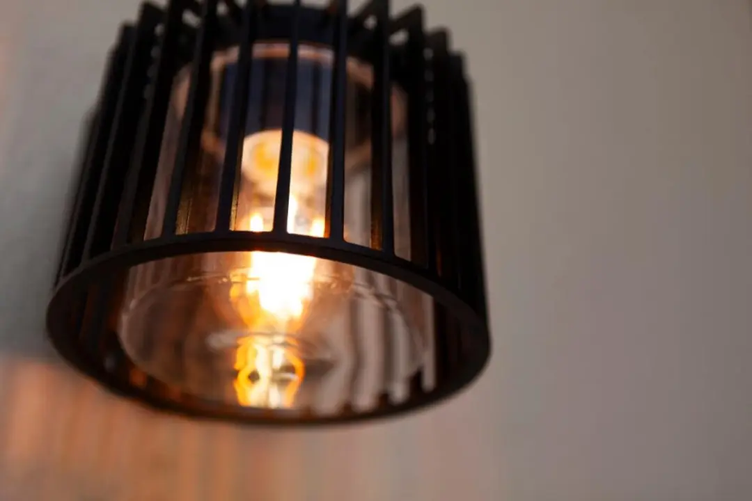 Lutec Shyne Wandlamp E27 - Zwart