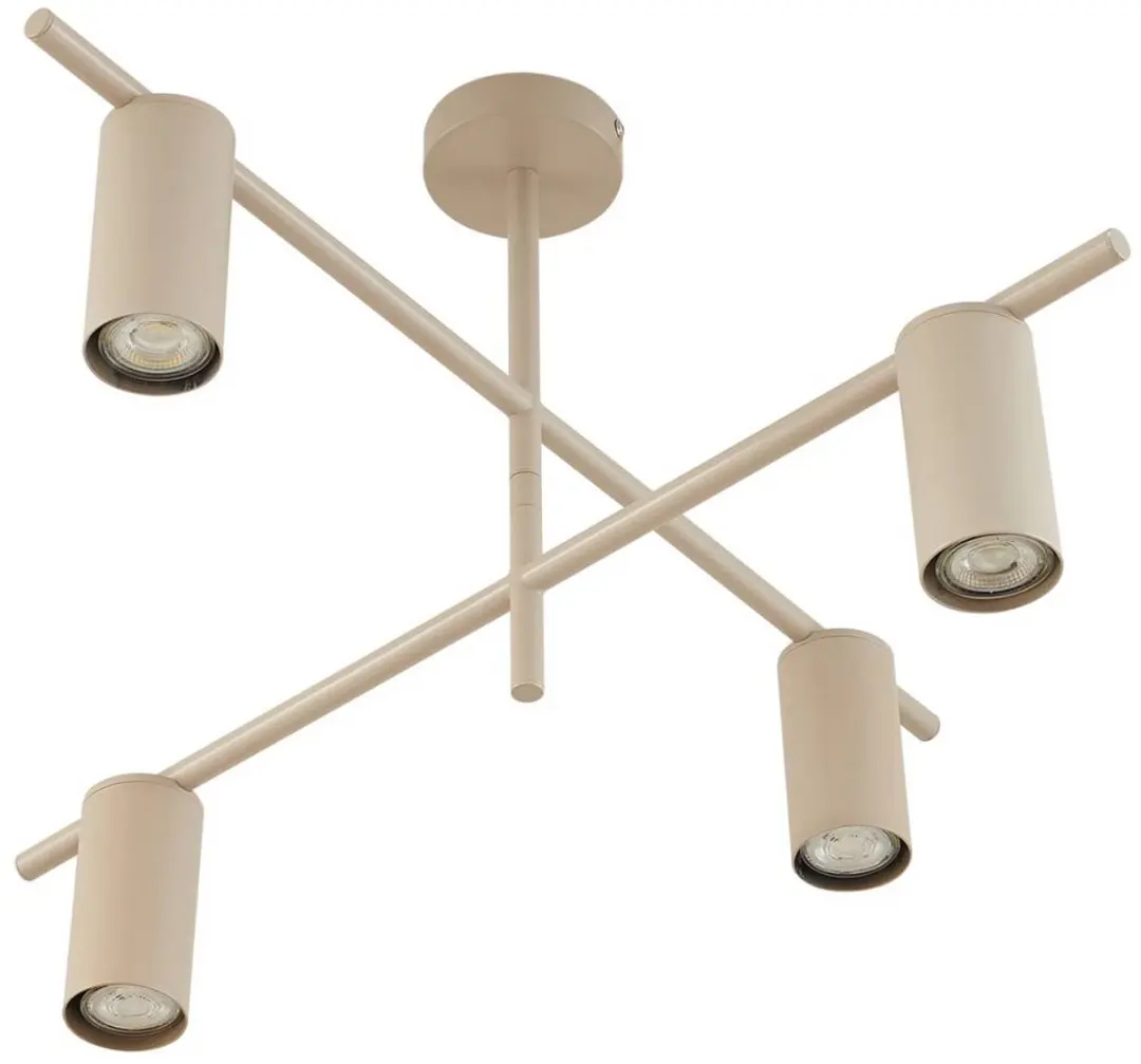 Lindby Plafondlamp 4x GU10 10W - Beige