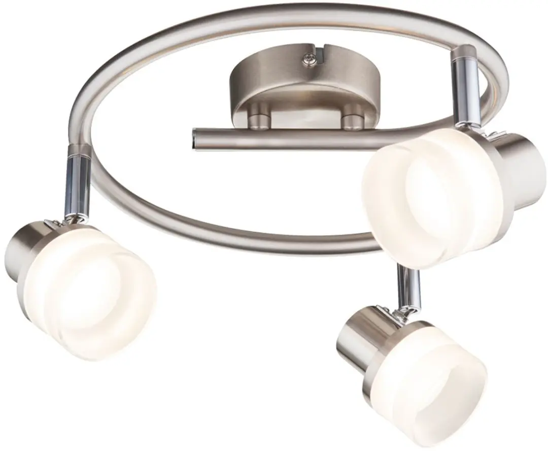 Globo Plafondlamp Spotverlichting 3x3,5W Warm Wit