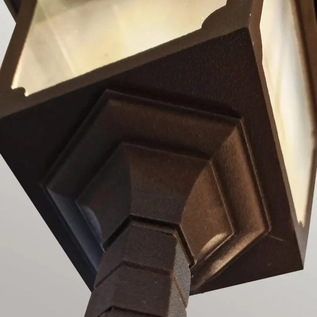 Elstead Lighting Chapel LED Tuinpilaar - 2x E27 60W - IP44 - Zwart