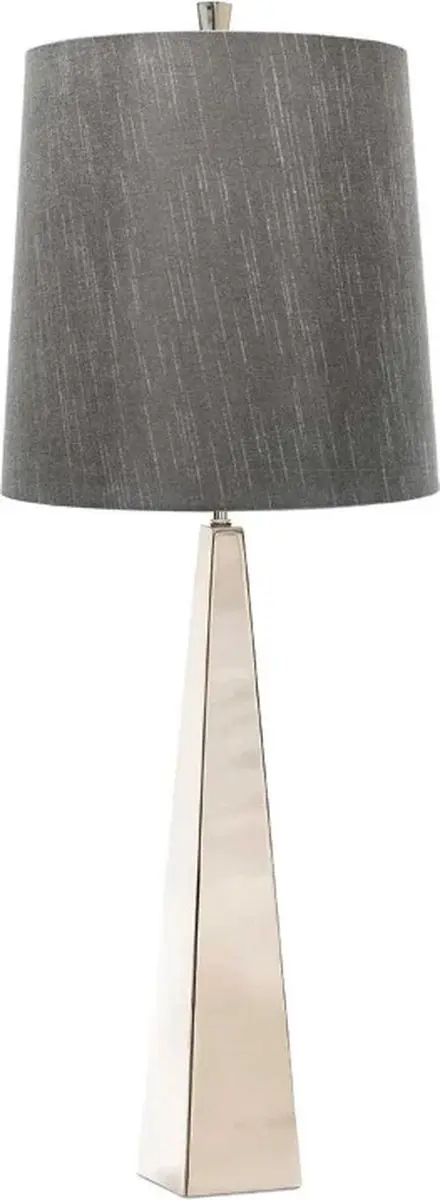 Elstead Ascent LED Tafellamp - Polished Nickel - 60W - afbeelding 6 van 6