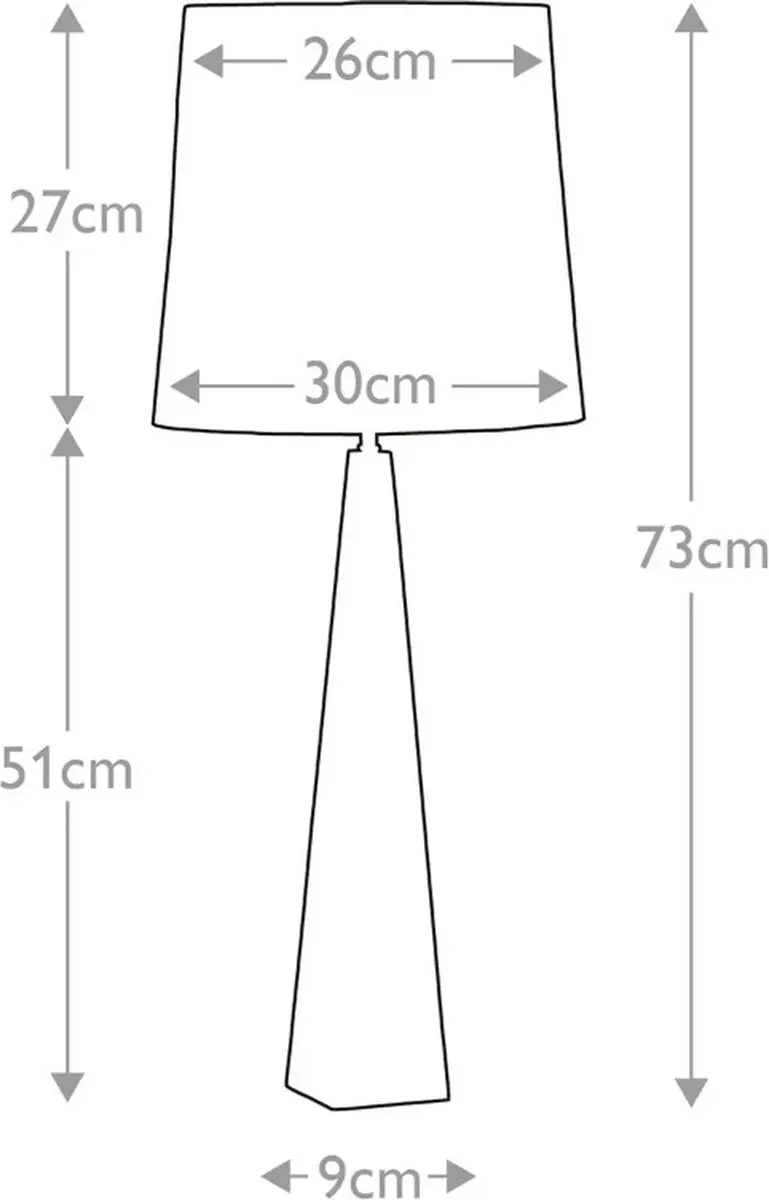 Elstead Ascent LED Tafellamp - Polished Nickel - 60W