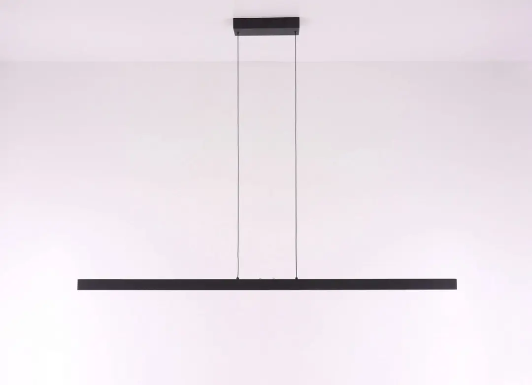 Freelight Tindra Hanglamp 140cm - 3 LED - Touchdimmer - Zwart