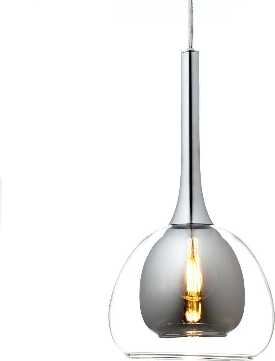 Brilliant HADAN Hanglamp - 3x40W - Chroom