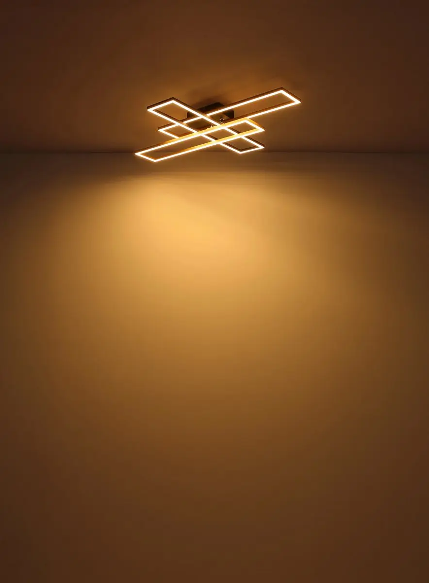 Globo Dakari Plafonnière LED 67208-40G - Zwart