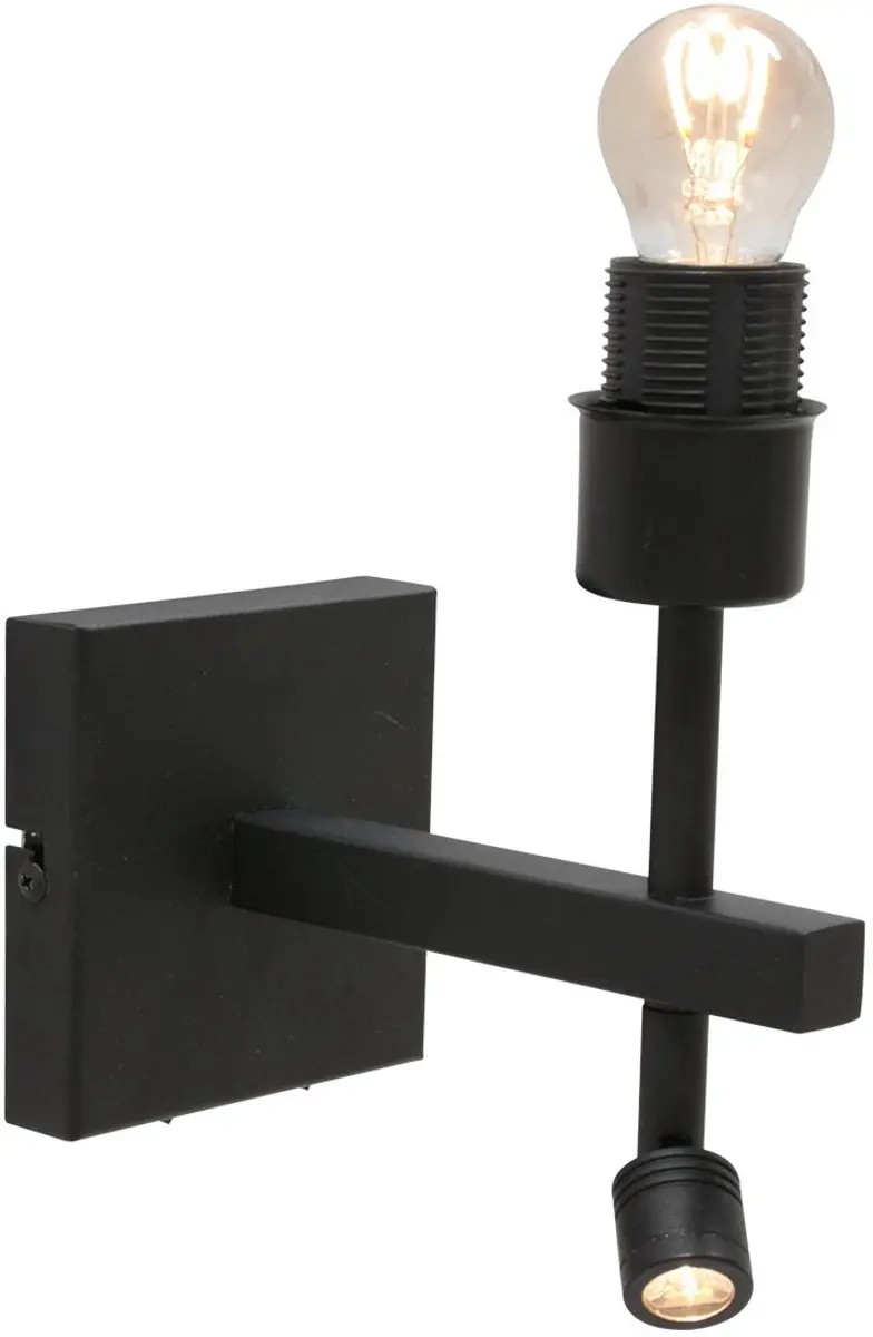 Steinhauer Wandlamp Stang 4350ZW - 2 Lichtpunten - Ø10cm