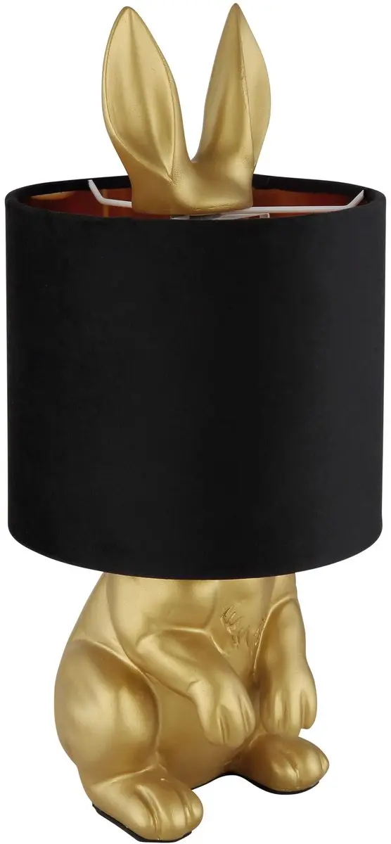 Globo Rabbit Tafellamp Goud - Ø18cm - E27