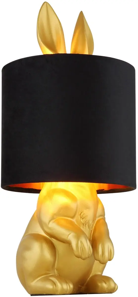 Globo Rabbit Tafellamp Goud