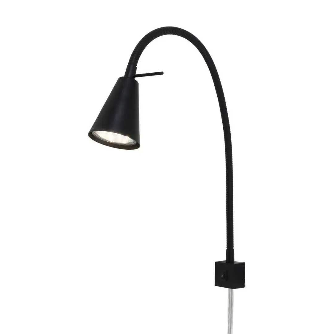 Briloner Tuso Wandlamp GU10 - 2x Warm Wit 3000K - Zwart