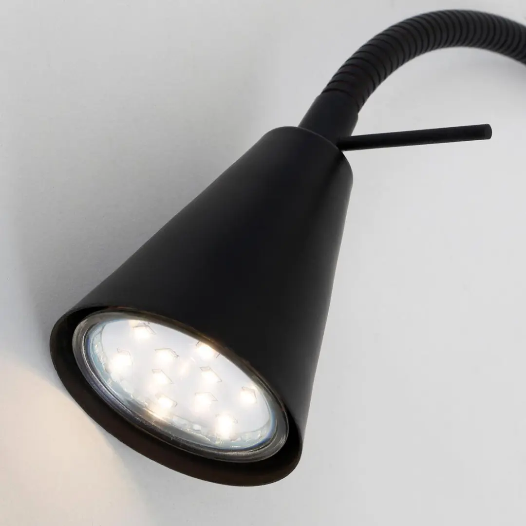 Briloner Tuso Wandlamp GU10 - 2x Warm Wit 3000K - Zwart