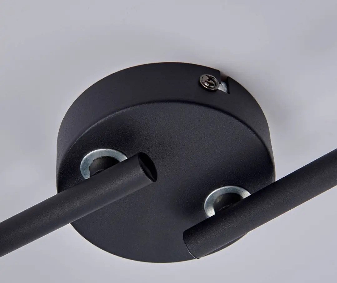 Lindby Buitenspot 4-Licht Metaal E14 - Zwart/Goud