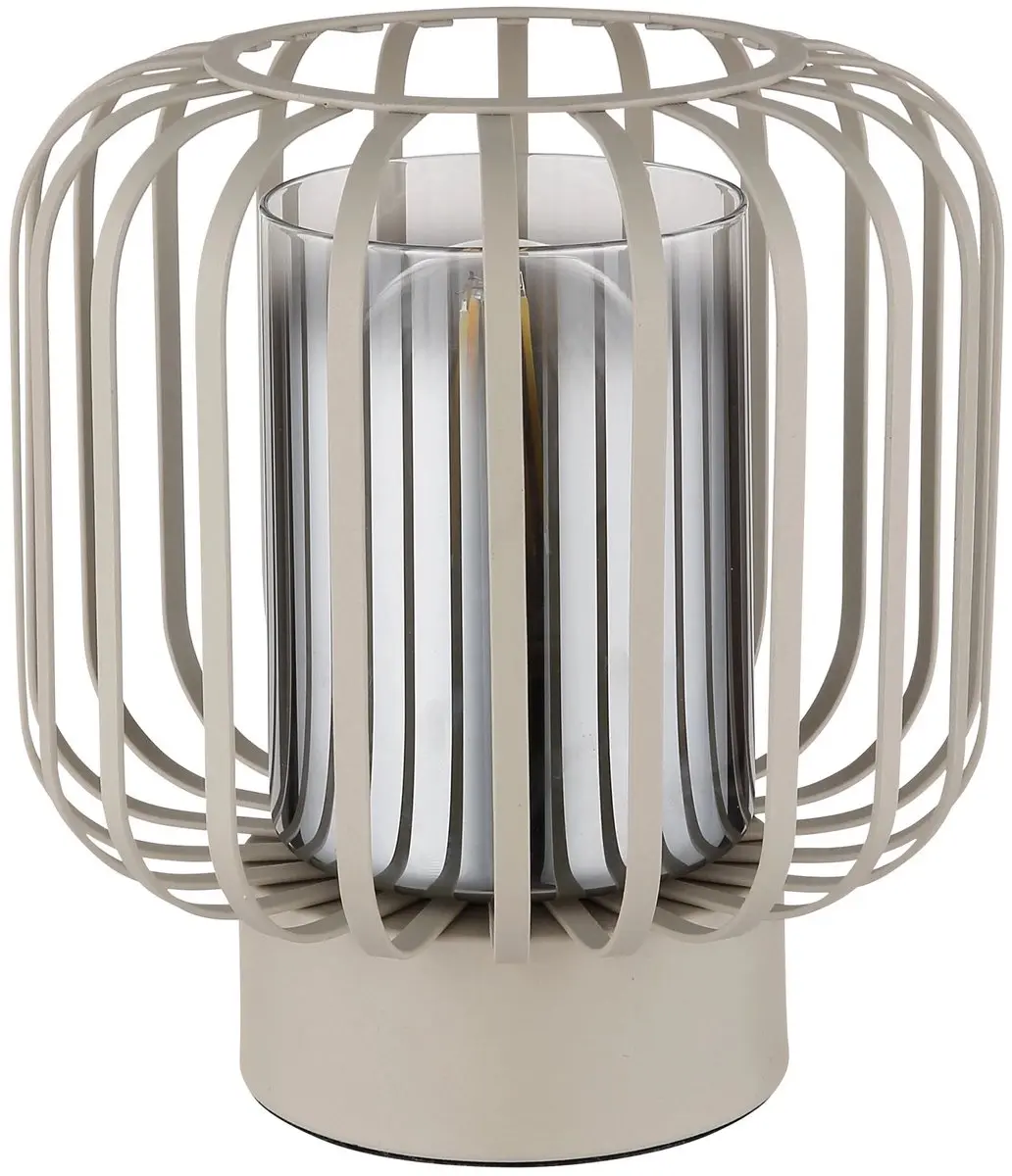 Globo Alfred Tafellamp - Ø18cm - Beige