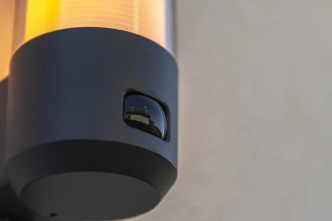 Lutec Heros Wandlamp E27 Sensor - Donkergrijs