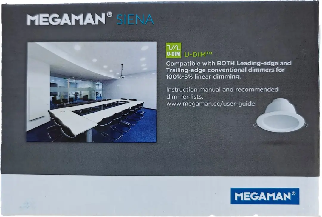 MEGAMAN Siena Inbouwspot 13W 950lm 4000K - Mat wit