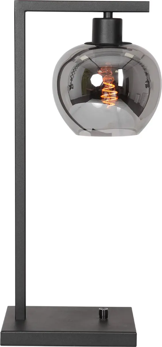 Steinhauer Tafellamp Lotus 3651ZW - Zwart