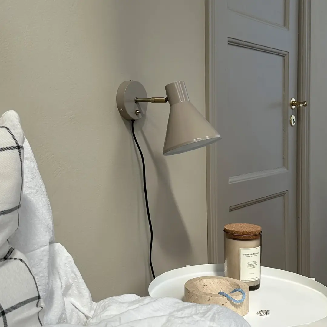 Dyberg Larsen Sleep Wandlamp 9W - Ø15cm - Bruin