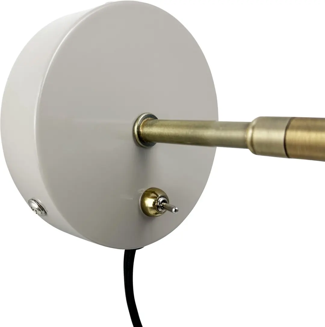 Dyberg Larsen Sleep Wandlamp 9W - Ø15cm - Bruin