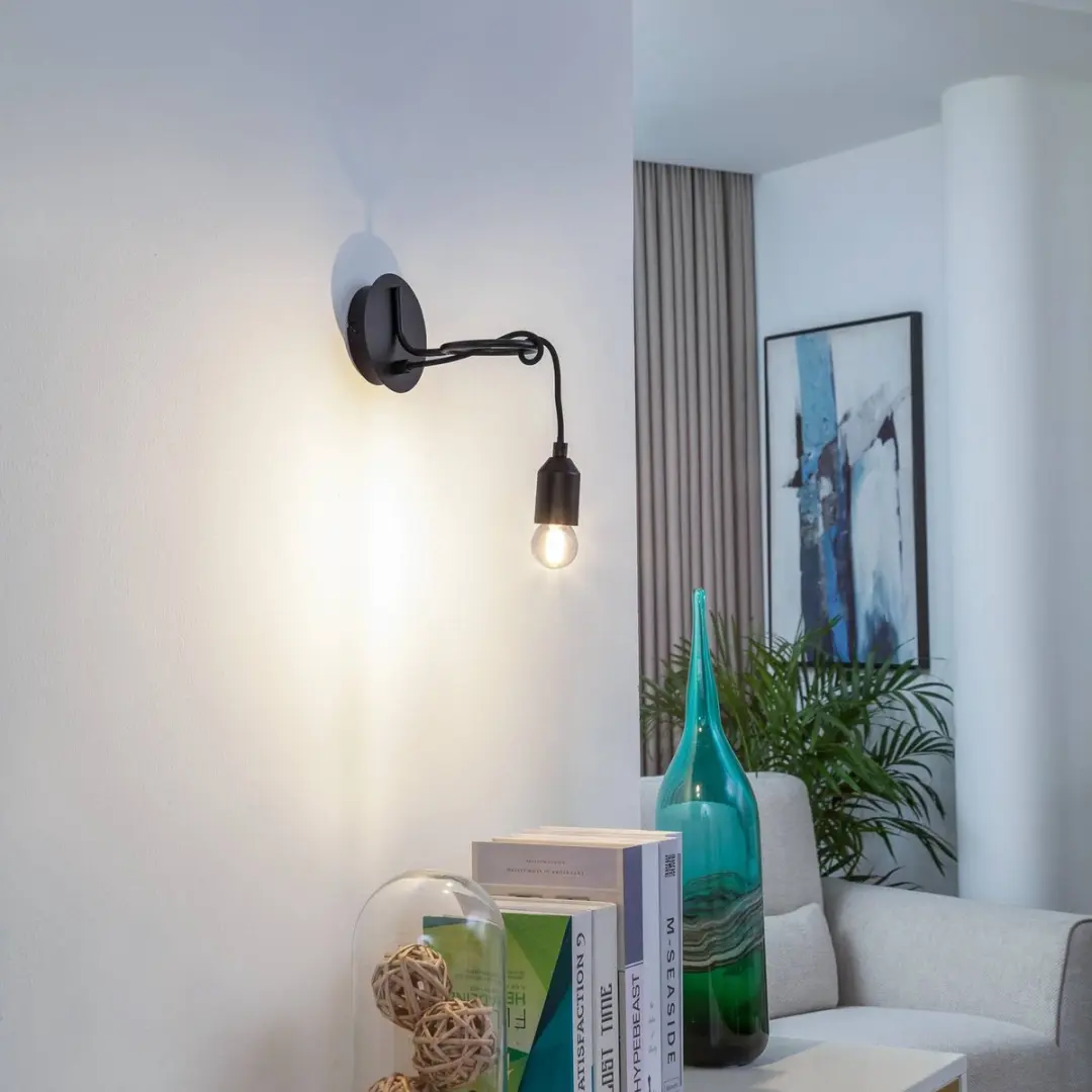 Lindby Wandlamp IJzer E27