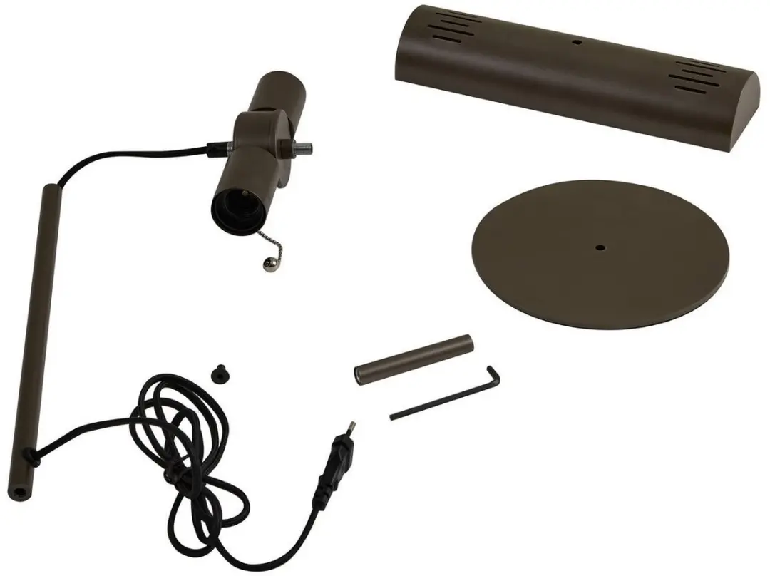 Lucande Bureaulamp Metaal 2-lichts