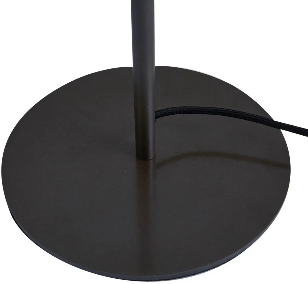 Lucande Bureaulamp Metaal 2-lichts - 50cm - E27 - Donkergrijs Metallic