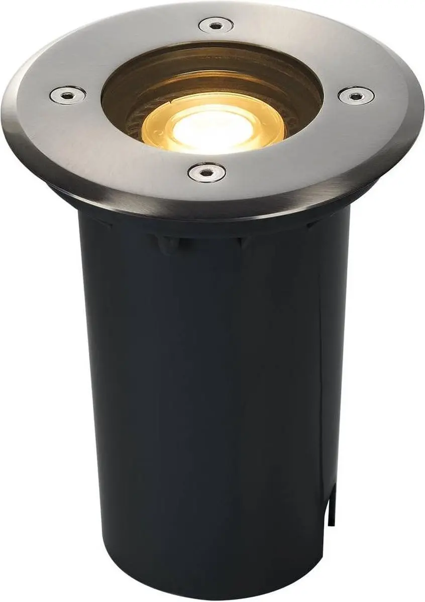 SLV Solasto 120 Round Grondspot - 6W - RVS