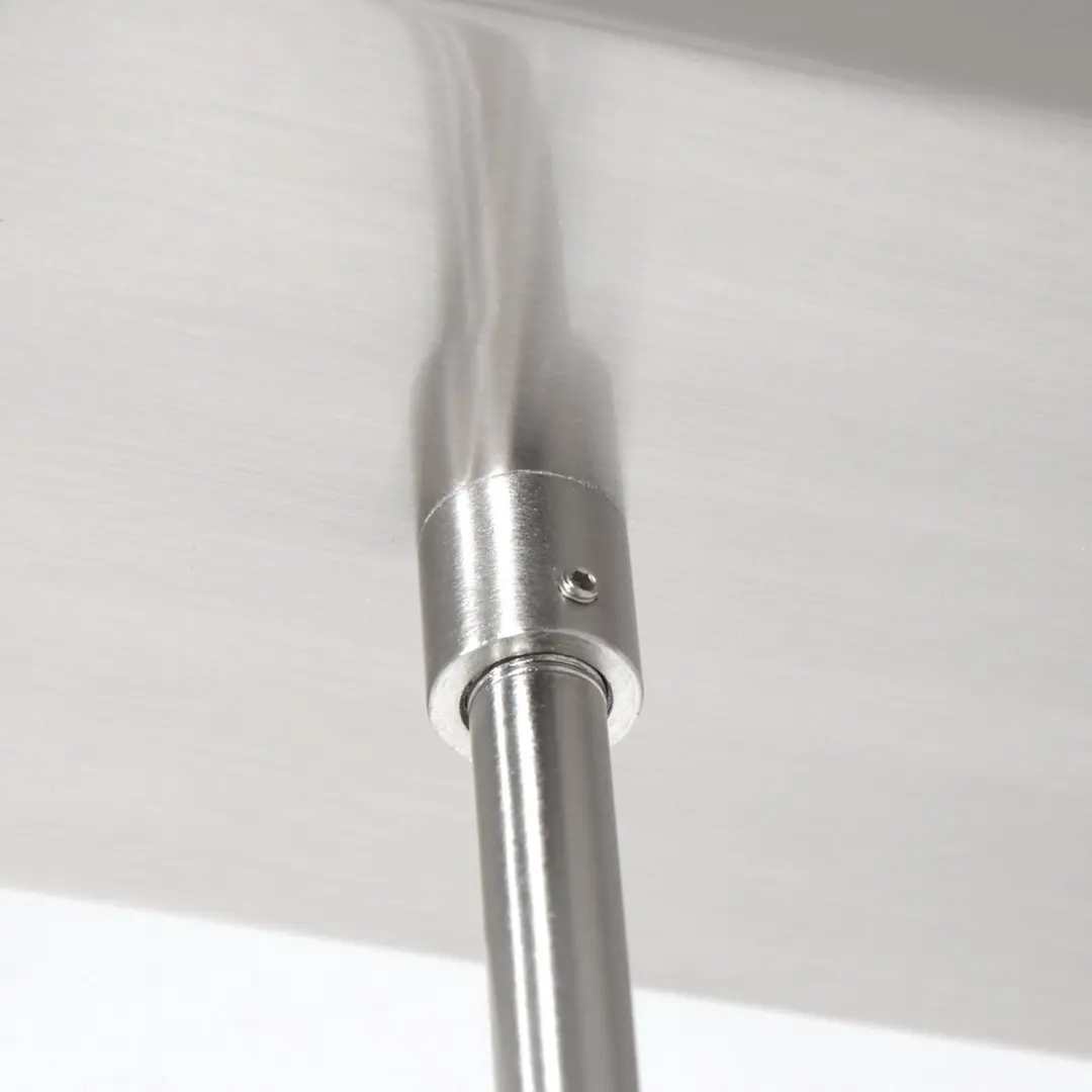 Steinhauer Vortex 3066ST Hanglamp - 5 Lichts - 85-145cm - Zilver