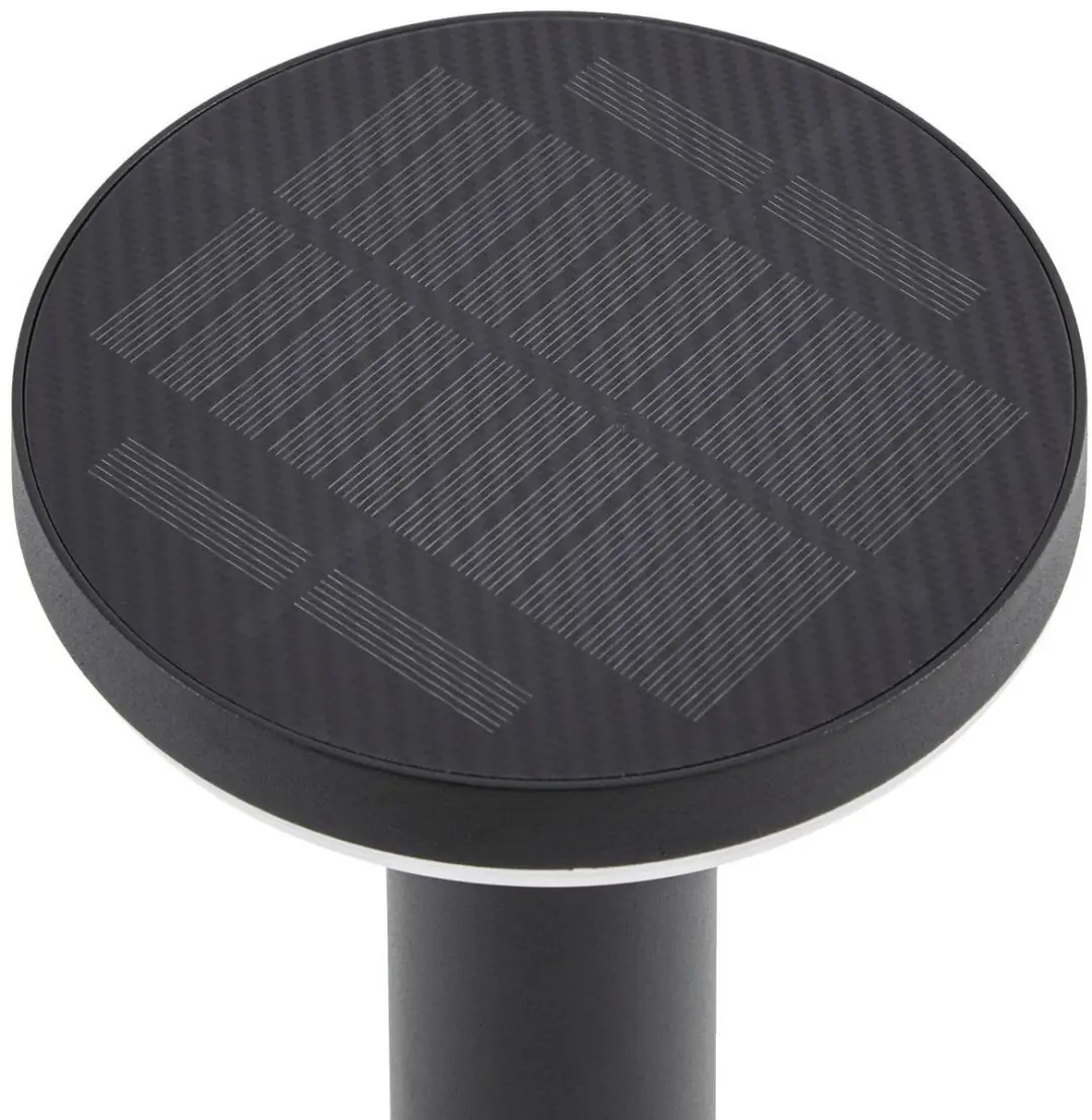 PRIOS Sokkellamp Metaal 1 Licht 4.5W - 16cm - Zwart/Wit
