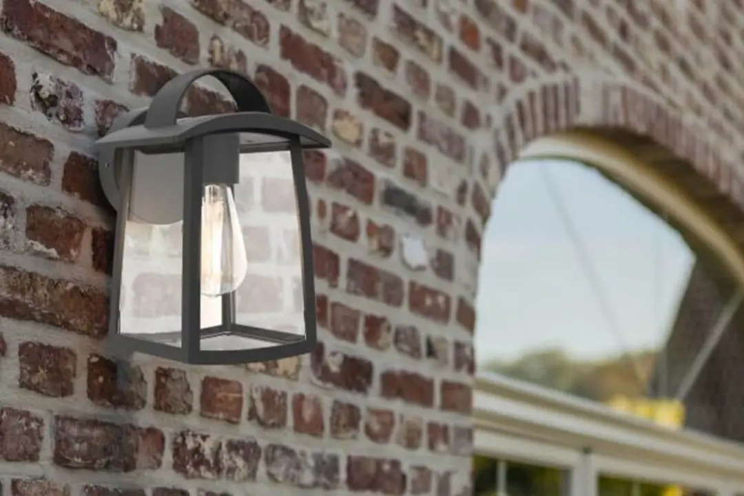Lutec Kelsey Wandlamp 40W - Matzwart