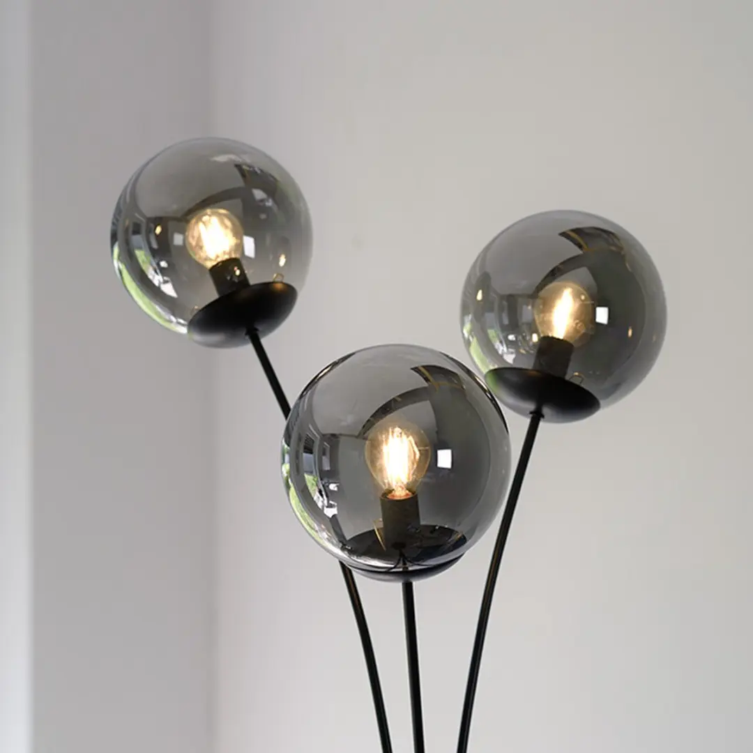 Just Light Big Widow Vloerlamp - 3 Lichtpunten 25W