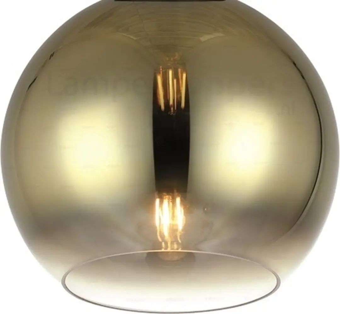 Freelight Gradiente Hanglamp - 3 Lichtpunten - Ø20cm - Goud/Zwart