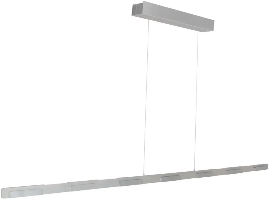 Steinhauer Bloc 3297ST Hanglamp - 11 Lichtpunten - 2700K - Zilver