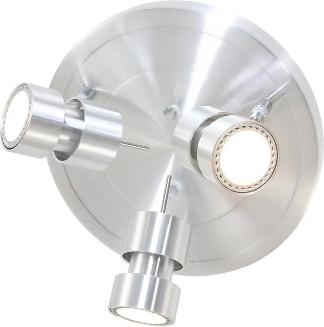 Steinhauer Spot Natasja 7905ST 3-lichts Spot - Ø27.5cm - Zilver