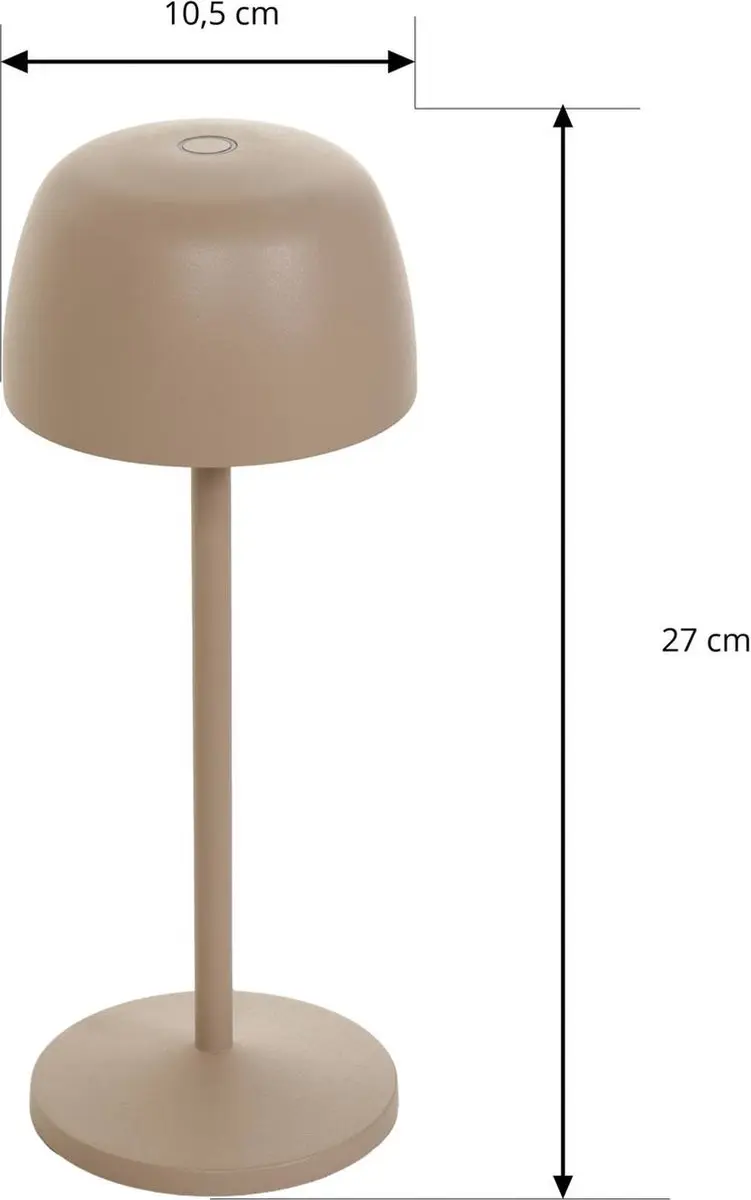 Lindby Terraslamp Zandkleurig