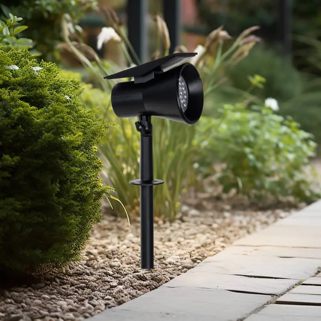 PRIOS Solar Buitenlamp 2W - 1 Lichtpunt - Zwart - afbeelding 6 van 6