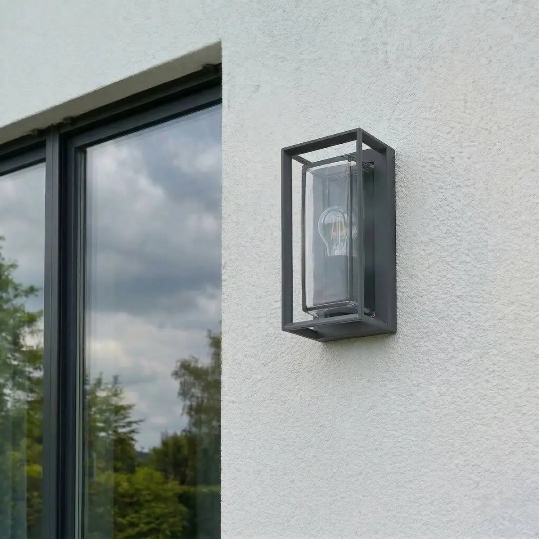 ARCCHIO Wandlamp Buiten Aluminium Glas 1 Licht E27