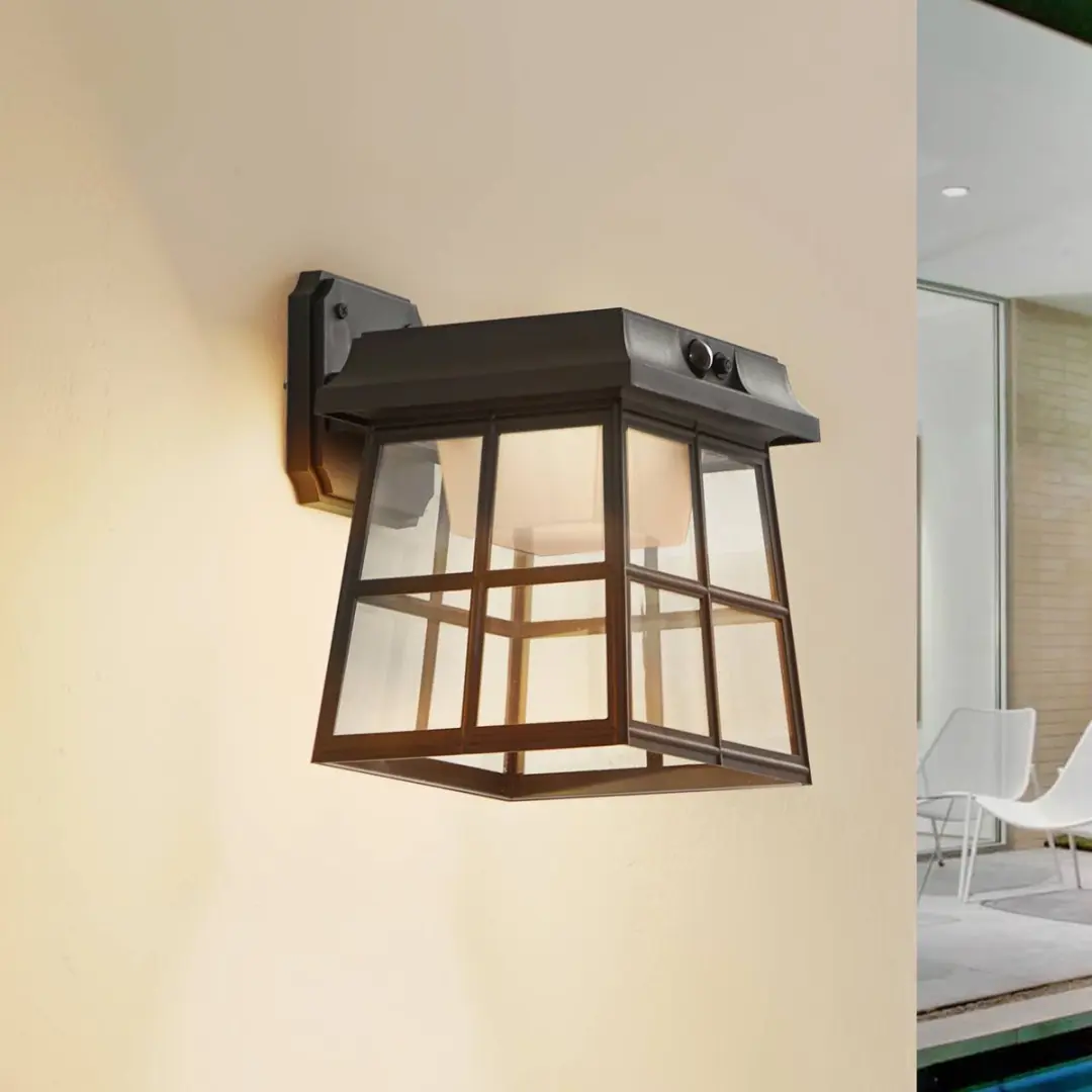 Lindby Solar Buitenlamp 8W - Zwart