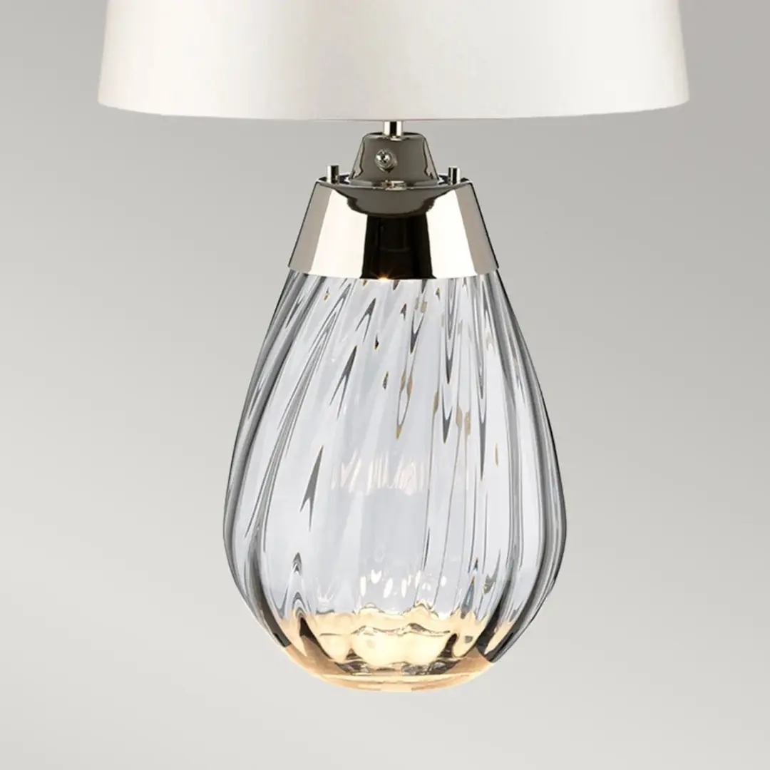 Elstead LED Tafellamp Lena Smoke - 60W 3000K