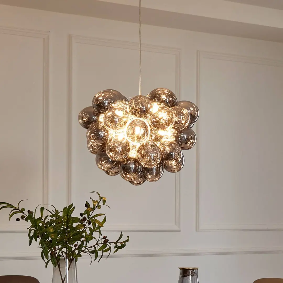 Lucande Hanglamp 8-lichts G9 Glas - Meerkleurig