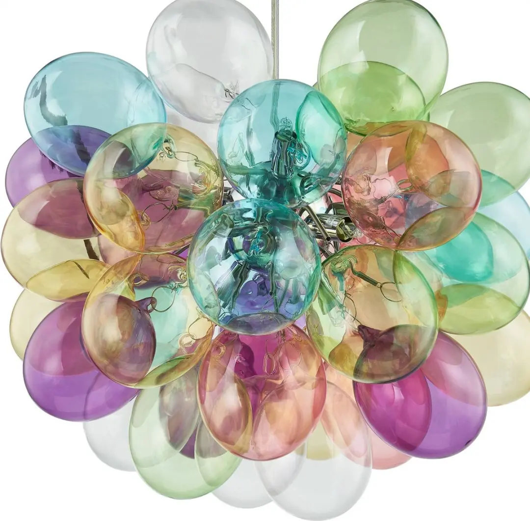 Lucande Hanglamp 8-lichts G9 Glas - Meerkleurig - afbeelding 6 van 6