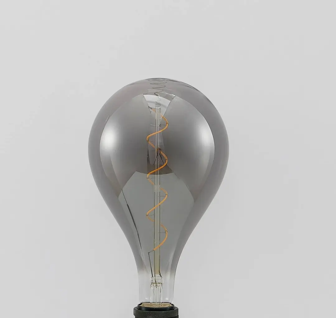 Lucande E27 LED-lamp Rookglas - 4W Warm wit