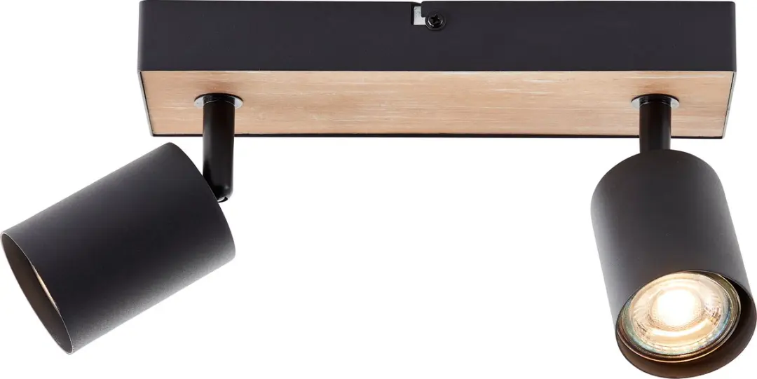Brilliant Jello Wood Plafondspot 2xGU10