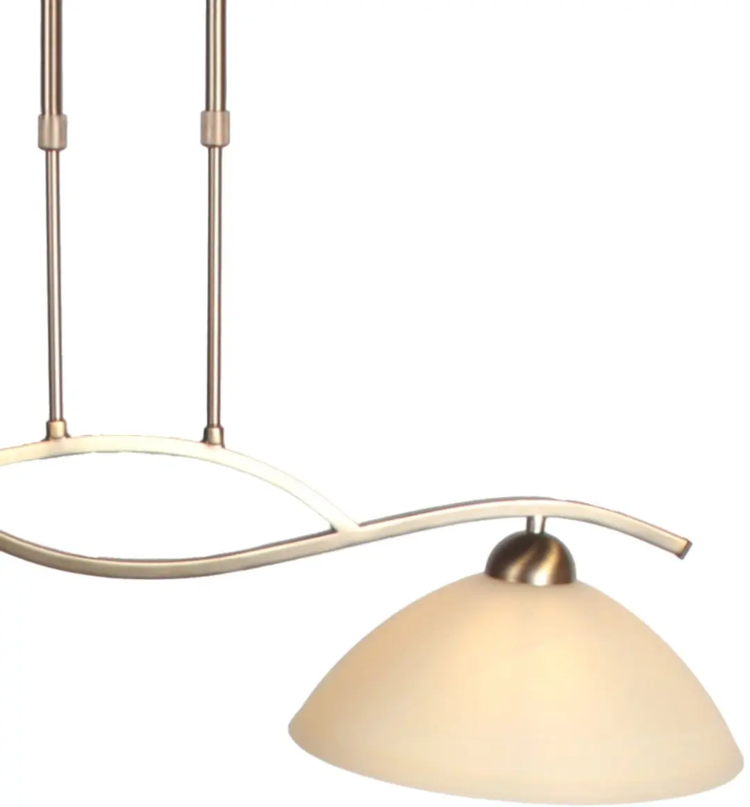 Steinhauer Anthea 4325BR Hanglamp - 2x40W - Bruin
