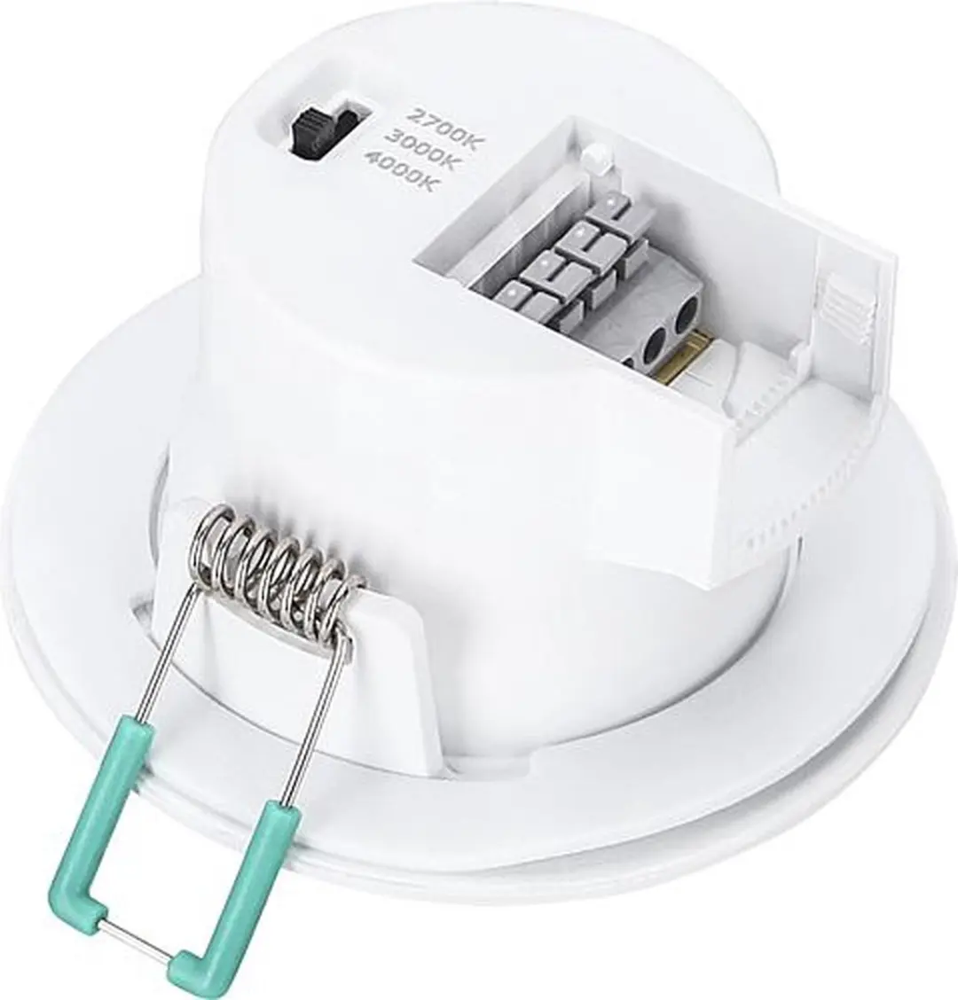 Sylvania LED Inbouwspot IP65 6W 100° - Wit - Schakelbaar 2700/3000/4000K