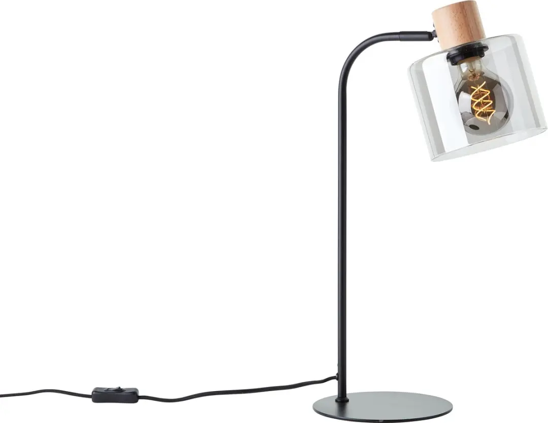 Brilliant Weald Tafellamp - Hout/Zwart - afbeelding 6 van 6
