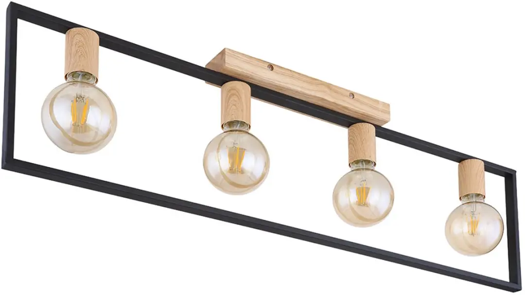 Globo Plafondlamp 4-vlammen E27