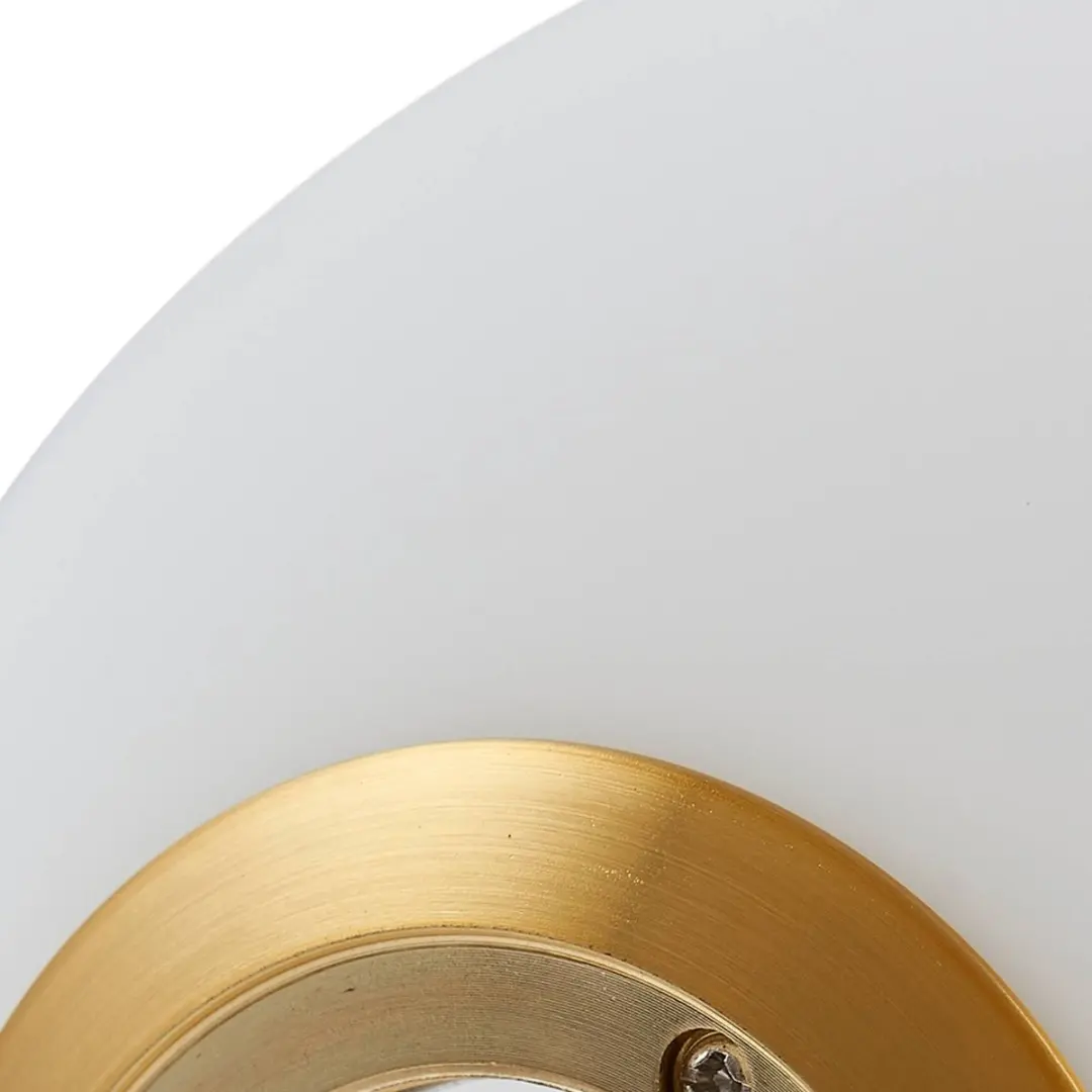 Lindby Tafellamp Glas Rots 18cm - E27 - Wit/Beige